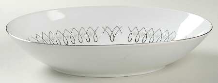 Rondo 9" Oval Vegetable Bowl