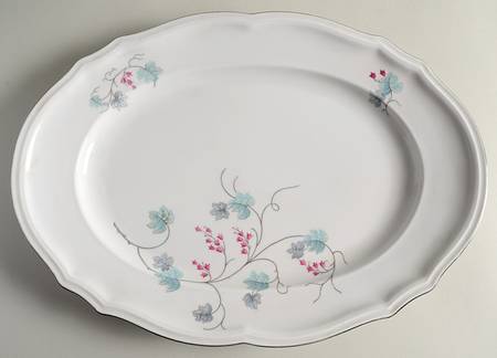 Sandra 14" Oval Serving Platter