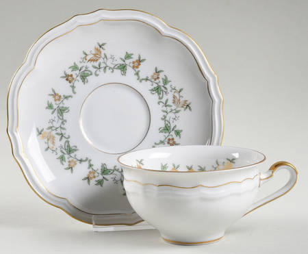 Sherwood Flat Cup & Saucer Set