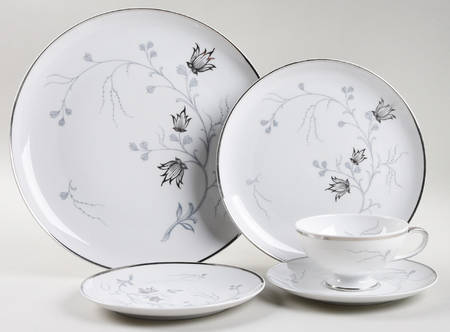 Silver Arbor 5 Piece Place Setting by Baronet