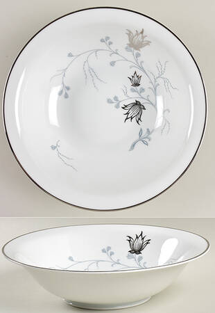 Silver Arbor 9" Round Vegetable Bowl