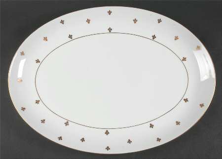 Suzette 15" Oval Serving Platter