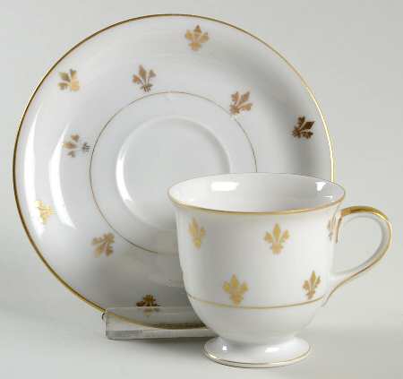 Suzette Footed Demitasse Cup & Saucer Set