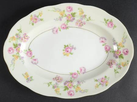 Sylvia 11" Oval Serving Platter