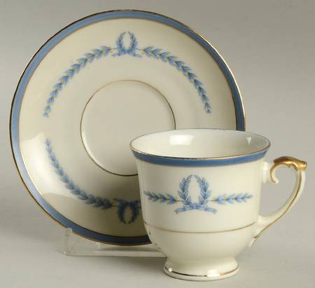 The Trend Footed Demitasse Cup & Saucer Set