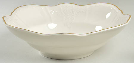 Bernadotte Ivory 9" Round Vegetable Bowl
