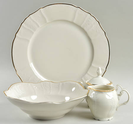 Bernadotte Ivory 5 Piece Hostess Set
