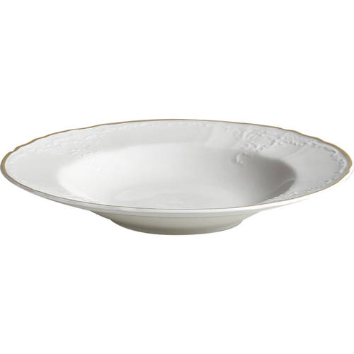 Bernadotte Ivory Large Rim Soup Bowl
