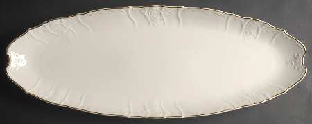 Bernadotte Ivory 25" Fish Platter