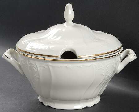 Bernadotte Ivory Tureen &  Lid