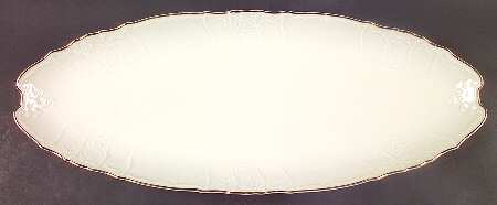 Bernadotte Ivory 20" Fish Platter