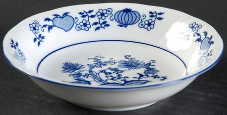 Blue Onion Fruit/Dessert (Sauce) Bowl