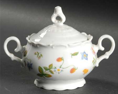 French Country Sugar Bowl & Lid