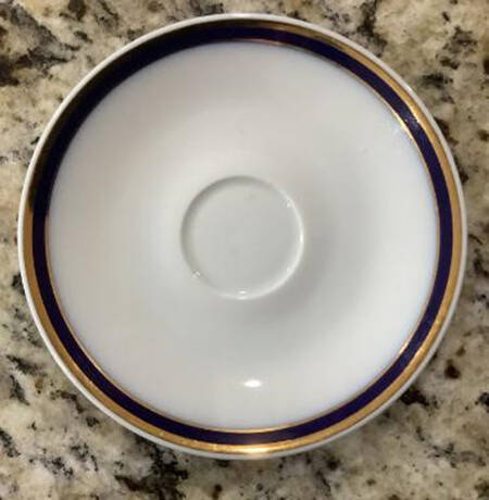 Jasmine Saucer for Flat Demitasse Cup