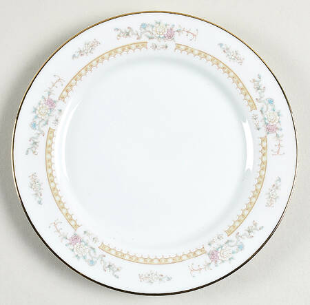 Ming Floral Bread & Butter Plate