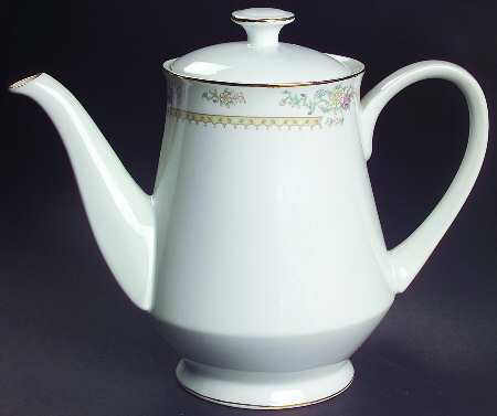 Ming Floral Coffee Pot & Lid
