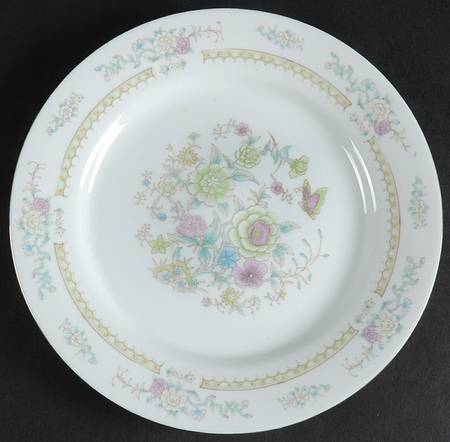 Ming Floral Salad Plate