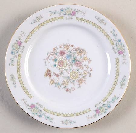 Ming Floral Bread & Butter Plate