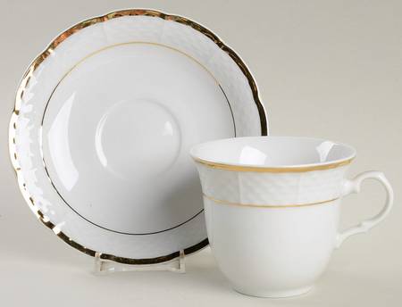 Princess Flat Cup & Saucer Set