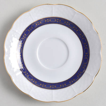 Renaissance Dark Blue Saucer