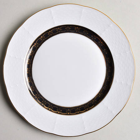 Renaissance Black Bread & Butter Plate