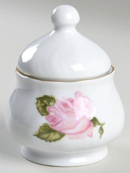 Rose Briar Sugar Bowl & Lid