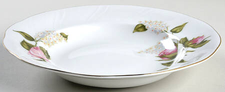 Rose Briar Rim Soup Bowl