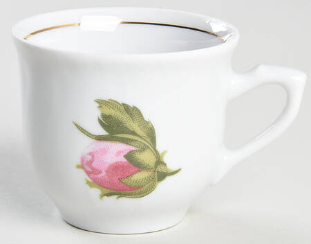 Rose Briar Flat Demitasse Cup