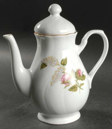 Rose Briar Coffee Pot & Lid