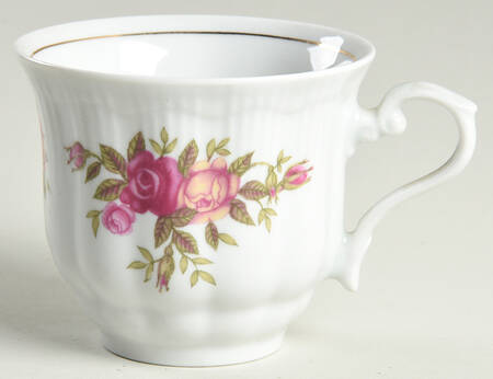 Rose Garden Flat Cup