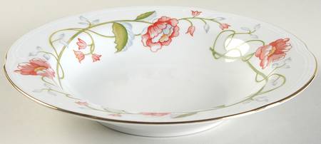 Trellis Rim Soup Bowl