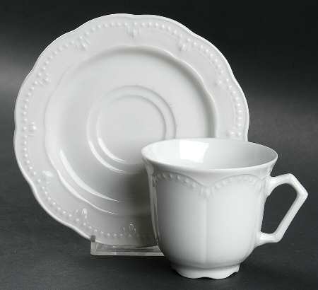 Versaille Flat Cup & Saucer Set