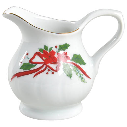 Victorian Holiday Poinsettia Creamer