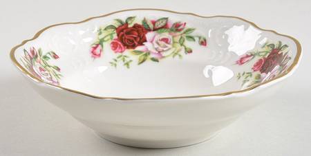 Victorian Rose Fruit/Dessert (Sauce) Bowl