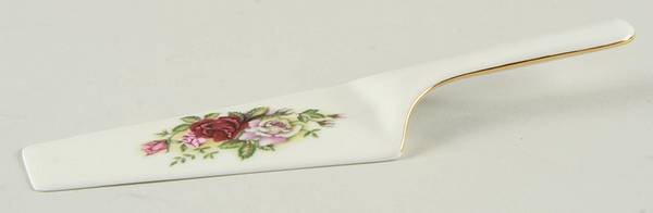 Victorian Rose Solid Ceramic Pie/Cake Server