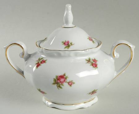 Tapestry Sugar Bowl & Lid