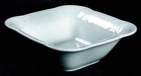 Mozart White Individual Salad Bowl