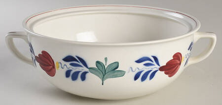 Boerenbont 2 Qt Round Covered Casserole No Lid