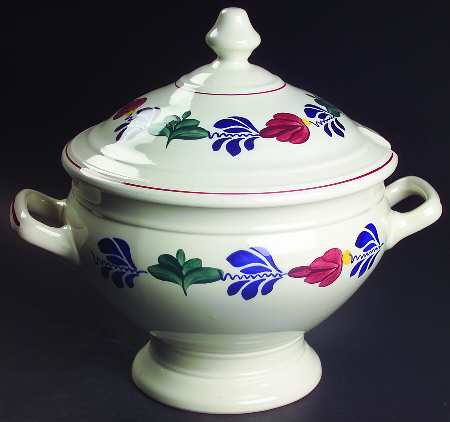 Boerenbont Tureen &  Lid