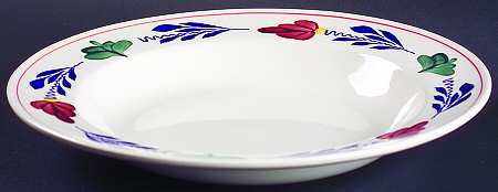Large Rim Soup Bowl