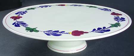 Boerenbont 13" Diameter Pedestal Cake Stand