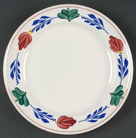 Boerenbont Luncheon Plate