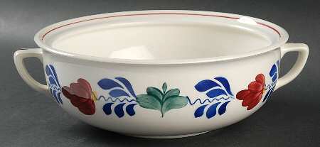Boerenbont Round Vegetable No Lid