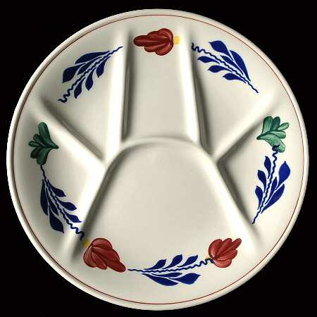Boerenbont Fondue Plate