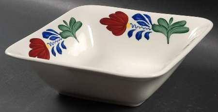 Boerenbont 8" Square Vegetable Bowl