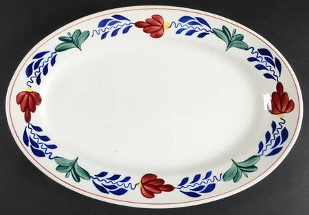 Boerenbont 13" Oval Serving Platter