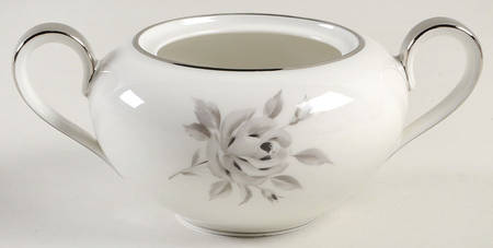 Blush Rose Sugar Bowl No Lid