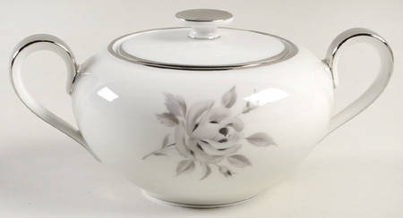 Blush Rose Sugar Bowl & Lid
