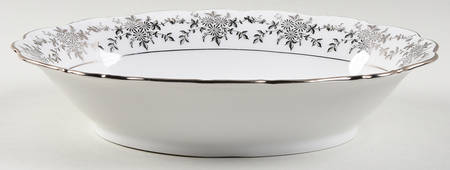 Romance 9" Oval Vegetable Bowl