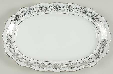 Romance 15" Oval Serving Platter